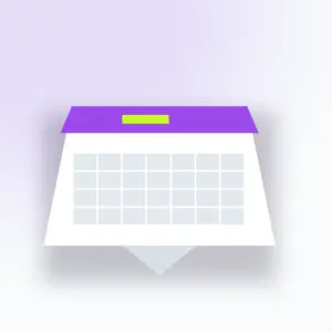 Calendario de sobremesa con base triangular impreso en offset — Tropa Circa