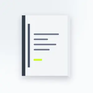 Libreta cosida de tapa blanda impresa en offset — Tropa Circa